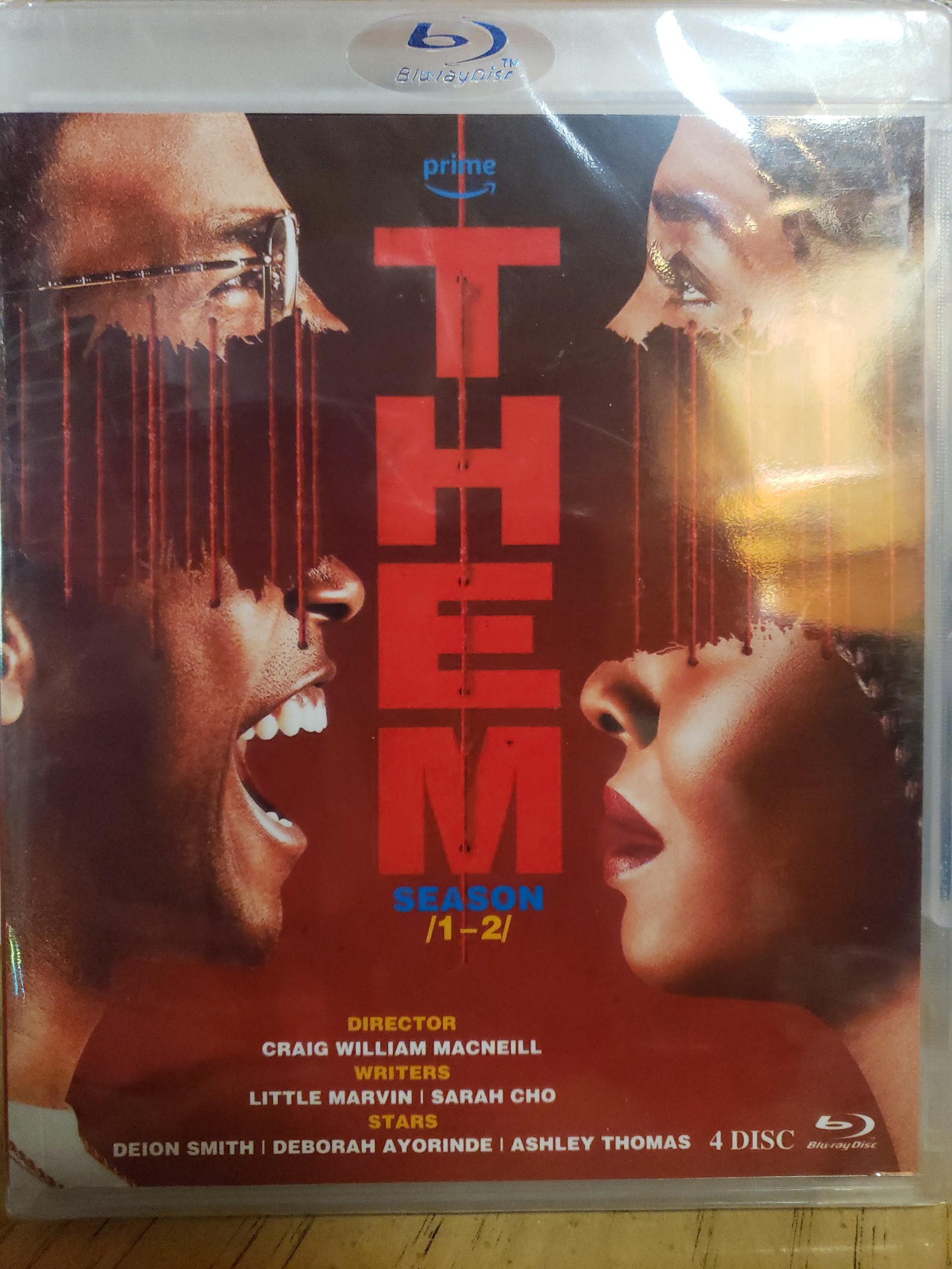 THEM blu ray 2024 season 1 & 2