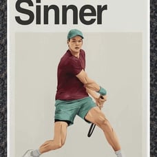 Jannik Sinner Poster Tennis Picture Canvas Poster Wall Art Decor 12 x 18 NEW