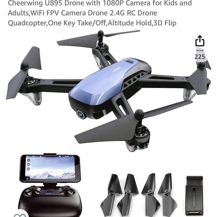 Cheerwing Drone with 1080 camera new in the box, never opened
