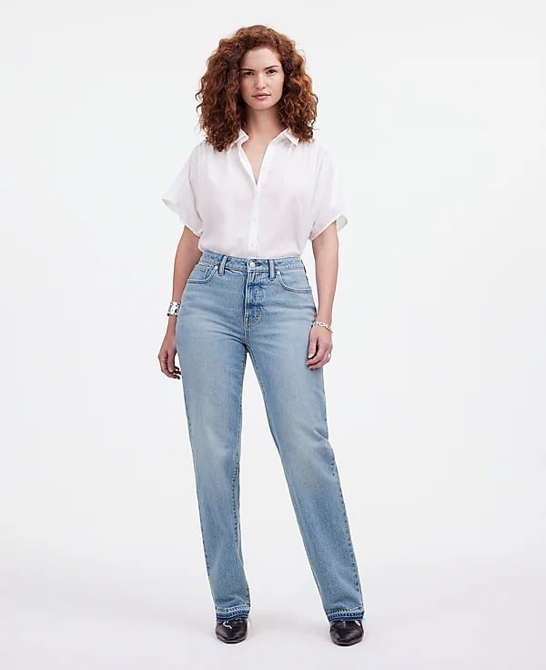 Madewell Curvy 90’s Straight Jean
