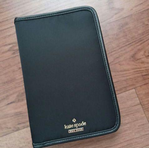 Unused◆kate spade NEW YORK Black Multi Case
