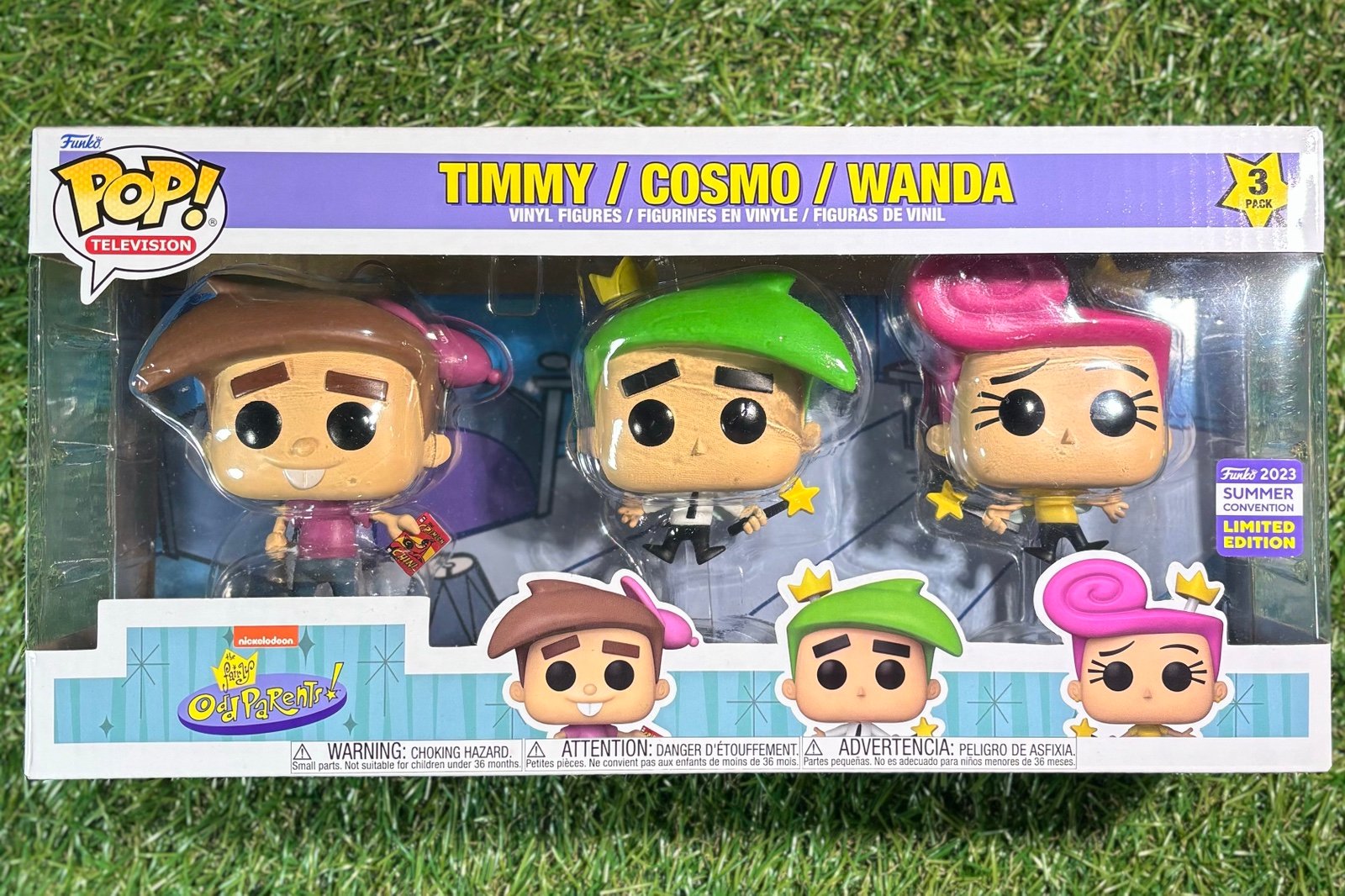Fairly OddParents Timmy, Cosmo & Wanda 3-Pack