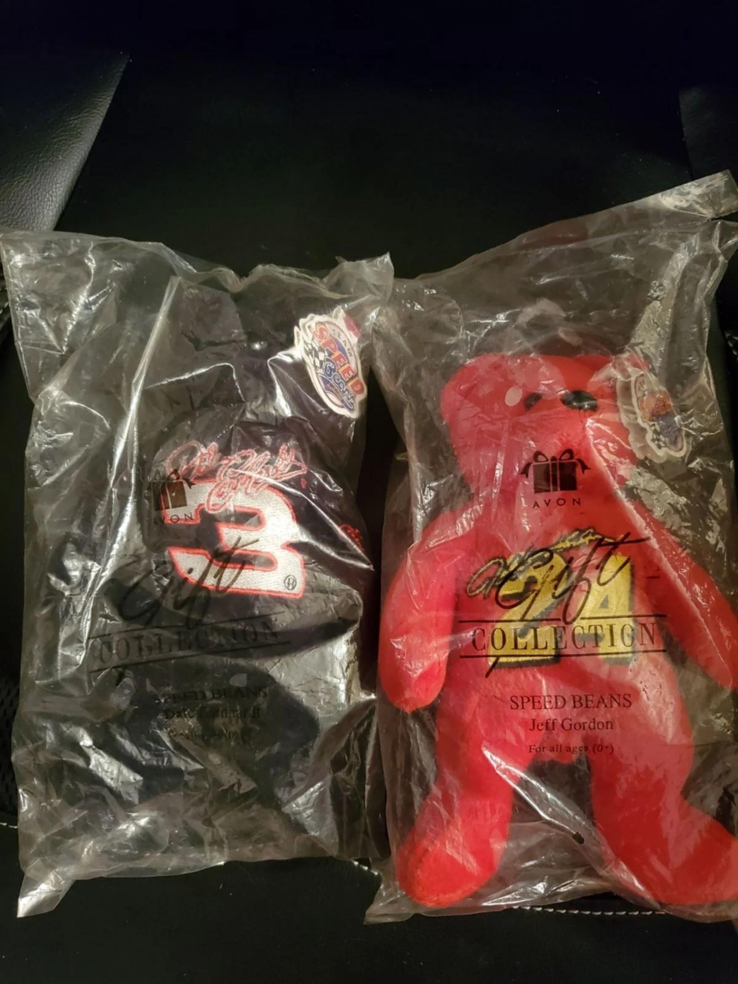 Dale Earnhardt & Jeff Gordon Beanie Bear