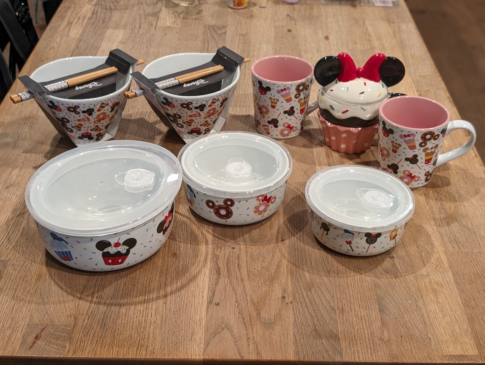 Disney Sweet and Donut Mickey and Minnie Mouse set