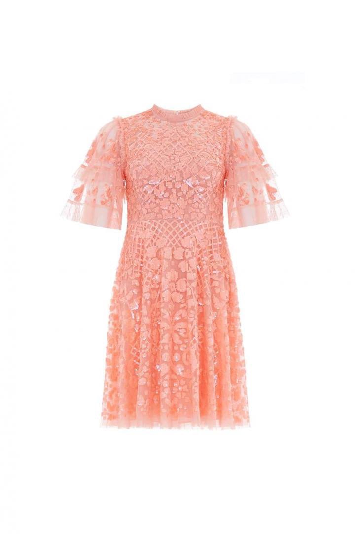 NWT NEEDLE & THREAD AURELIA MINI DRESS Size 0