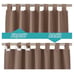 52x84 outdoor curtains cream color waterproof blackout 4 panels