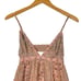 Free People 148 Forever Time Dress in Dusty Pink Combo XS