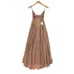 Free People 148 Forever Time Dress in Dusty Pink Combo XS