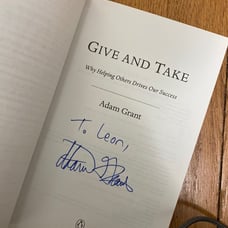 Adam Grant Signed Give and Take Book