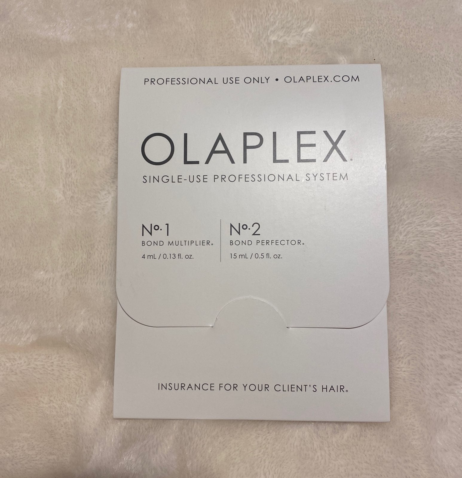 Olaplex No1 and No2
