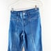 J. Mclaughlin High Rise Seamed Front Emmie Bootcut Jeans Dark Wash Blue 4
