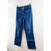 J. Mclaughlin High Rise Seamed Front Emmie Bootcut Jeans Dark Wash Blue 4