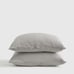 BRAND NEW QUINCE KING SHAMS ORGANIC AIRY GAUZE SHAM SET