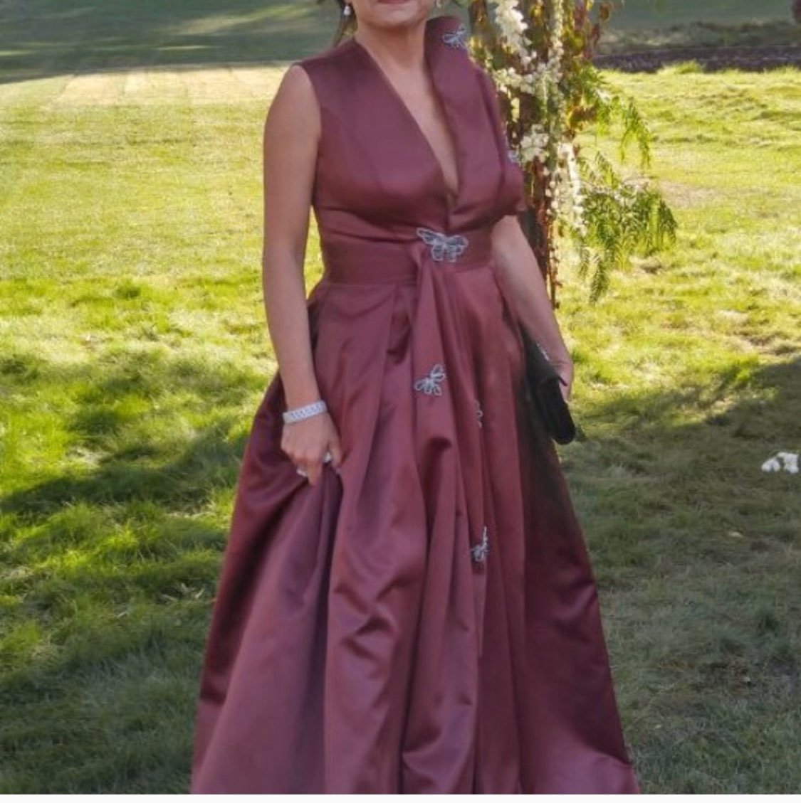 Custom made evening dress