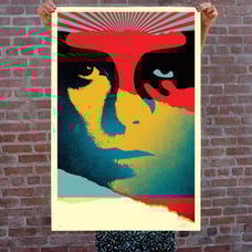 OBEY GIANT A CRACKED ICON” PRINT SHEPARD FAIREY LE 550 (PRE-ORDER)