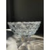ORREFORS Crystal RASPBERRY BOWL Bubble DISH 8 SIGNED Clear