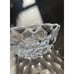ORREFORS Crystal RASPBERRY BOWL Bubble DISH 8 SIGNED Clear