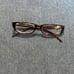 Dolce & Gabbana Tortoise Clear Rectangular Glasses Italy Dg4124 K29 50 135
