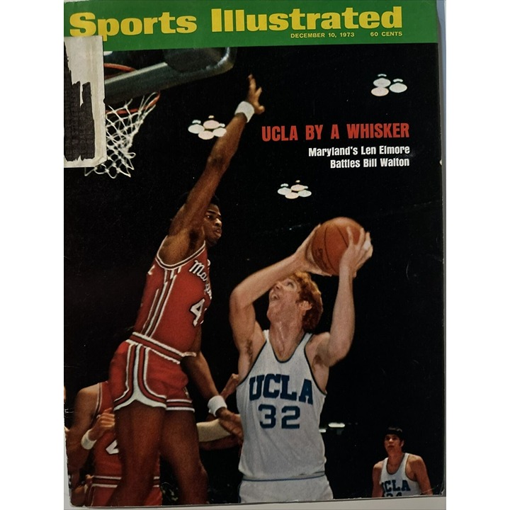 Sports Illustrated December 10, 1973 UCLA Bill Walton Maryland's Len Elmore