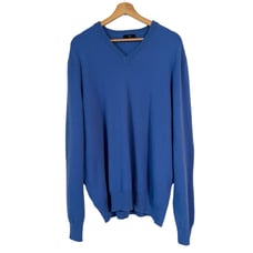 346 Brooks Brothers V Neck 100% Cashmere Sweater