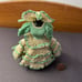 Dollhouse Green Crochet Dress Form With Bonnet, Party, Artist Original VTG 1:12