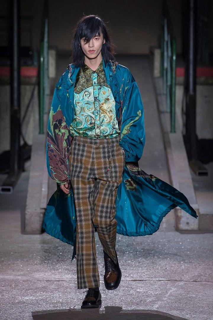 Dries Van Noten SS19 Marble Shirt
