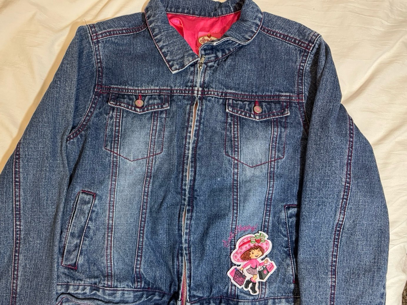 2003 Strawberry Shortcake Denim Jacket