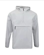 Nike Golf Repel Unscripted Anorak Jacket FB5452-025 Mens Sz L-Tall Photon Dust