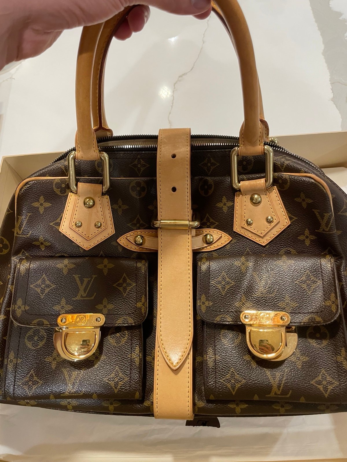 Louis Vuitton Manhattan GM Monogram Brown