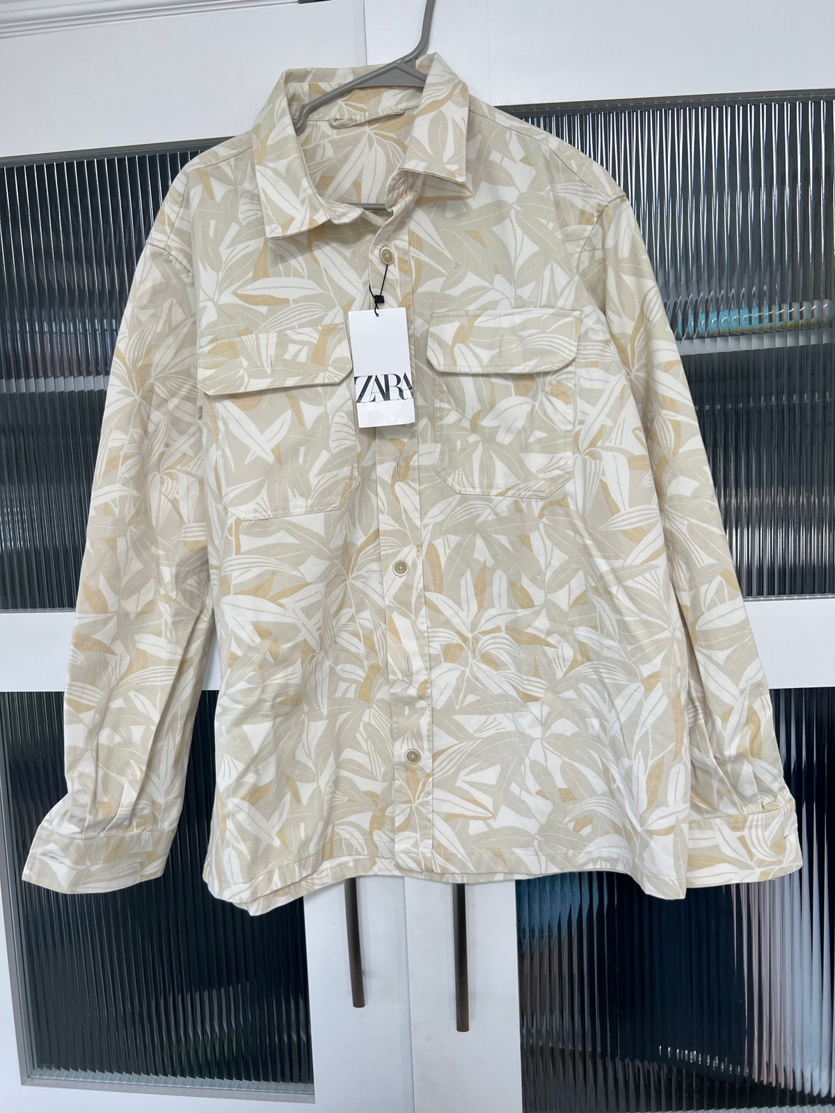 NWT Zara Men’s Floral Jacket