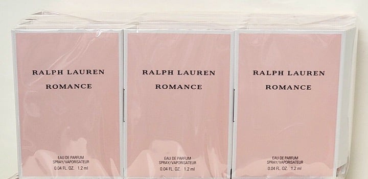 Ralph Lauren ROMANCE EAU DE PARFUM 0.04 fl oz (12 Vials Spray) 6LA