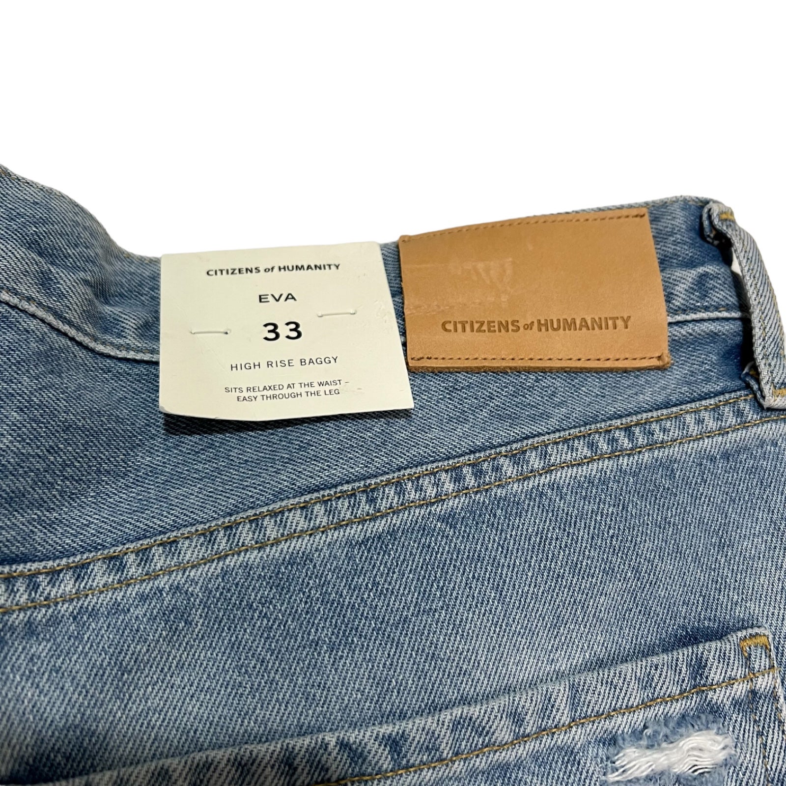 NWT Citizens of Humanity Eva Relaxed High-Rise Baggy Jean popular