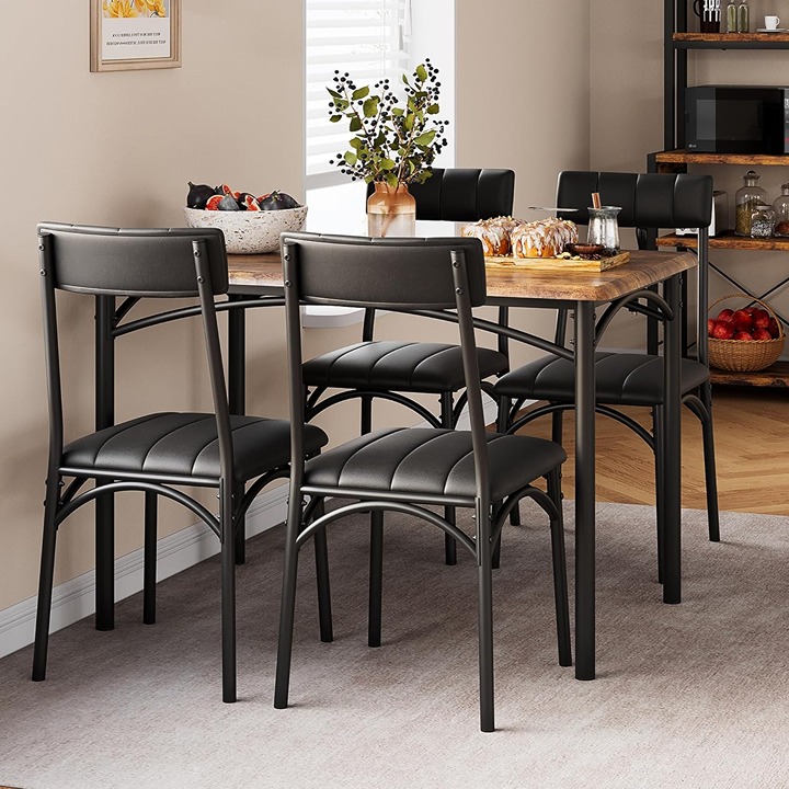 NEW 5 Piece Dining Table Set for 4