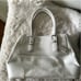 Coach Womens White Legacy Hampton Leather Purse Shoulder Handbag