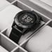 12 Slot PU Leather Lockable Watch Storage Boxes,2-tier Organizer Watch Showcase