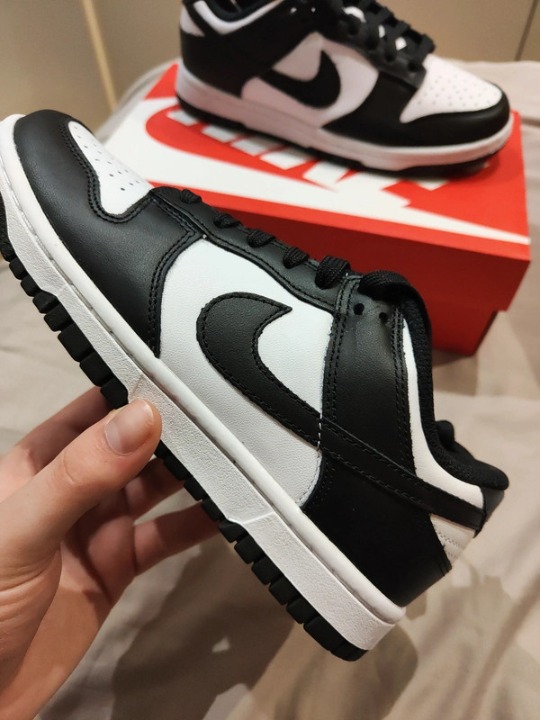 Nike Dunk Low Black White Size 8 Comfortable shoes