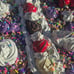 9.5 by 12 Inch Dessert Themed Canvas