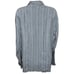 Vince Uneven Stripe Full Zip Hemp Shirt Jacket NWT Size Large