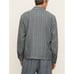 Vince Uneven Stripe Full Zip Hemp Shirt Jacket NWT Size Large