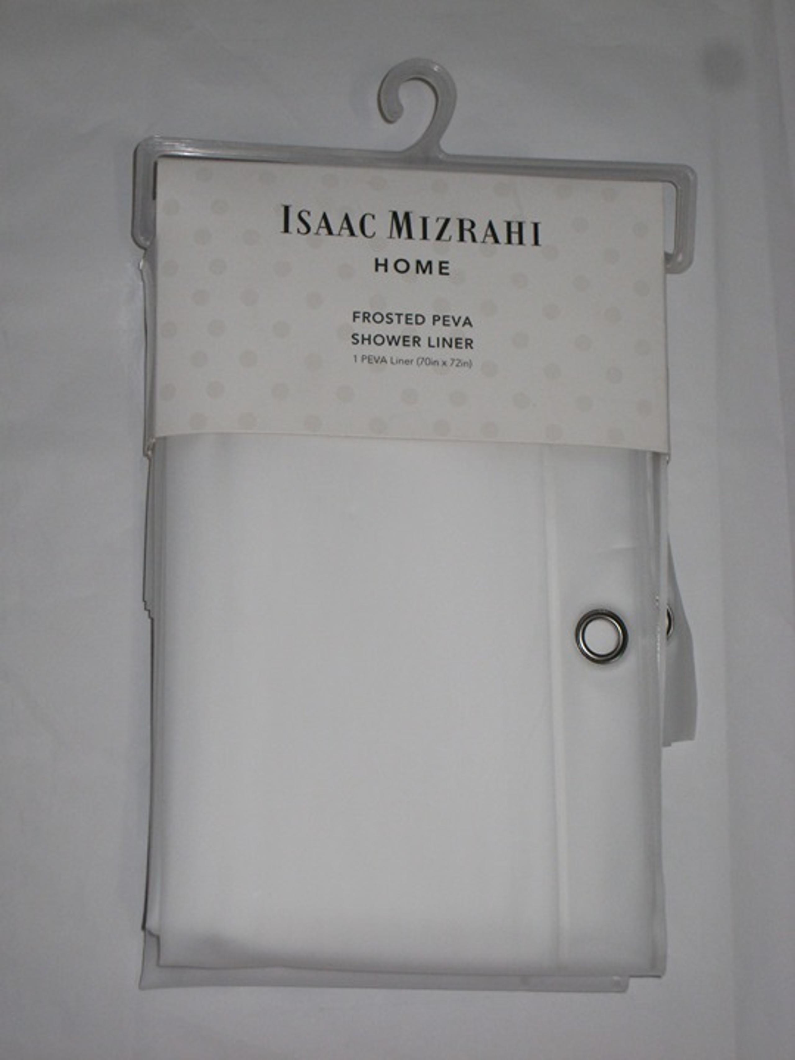 Isaac Mizrahi Home Forsted Peva Shower Liner Curtain (70in x 72in)