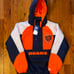 Chicago Bears Starter 1/4 Zip Hooded Pullover Jacket Sz Medium NEW