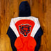 Chicago Bears Starter 1/4 Zip Hooded Pullover Jacket Sz Medium NEW