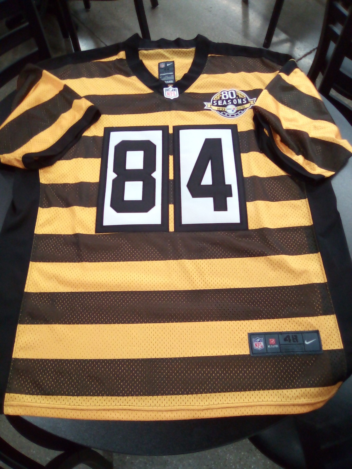 Antonio Brown throwback jersey 80 season