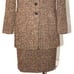 ESCADA Tweed Suit Set Jacket + Skirt