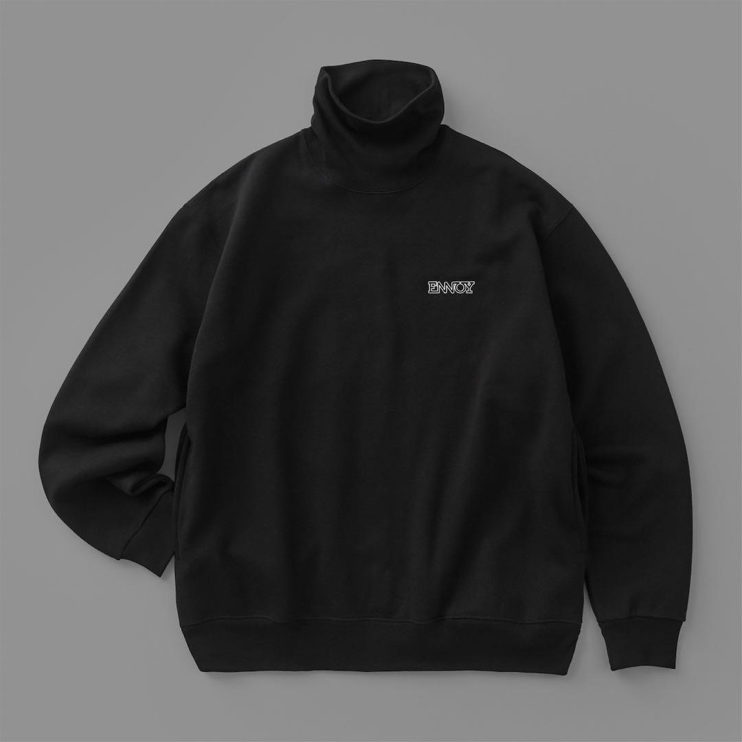 ENNOY Electric Logo Turtle Neck Sweat pullover