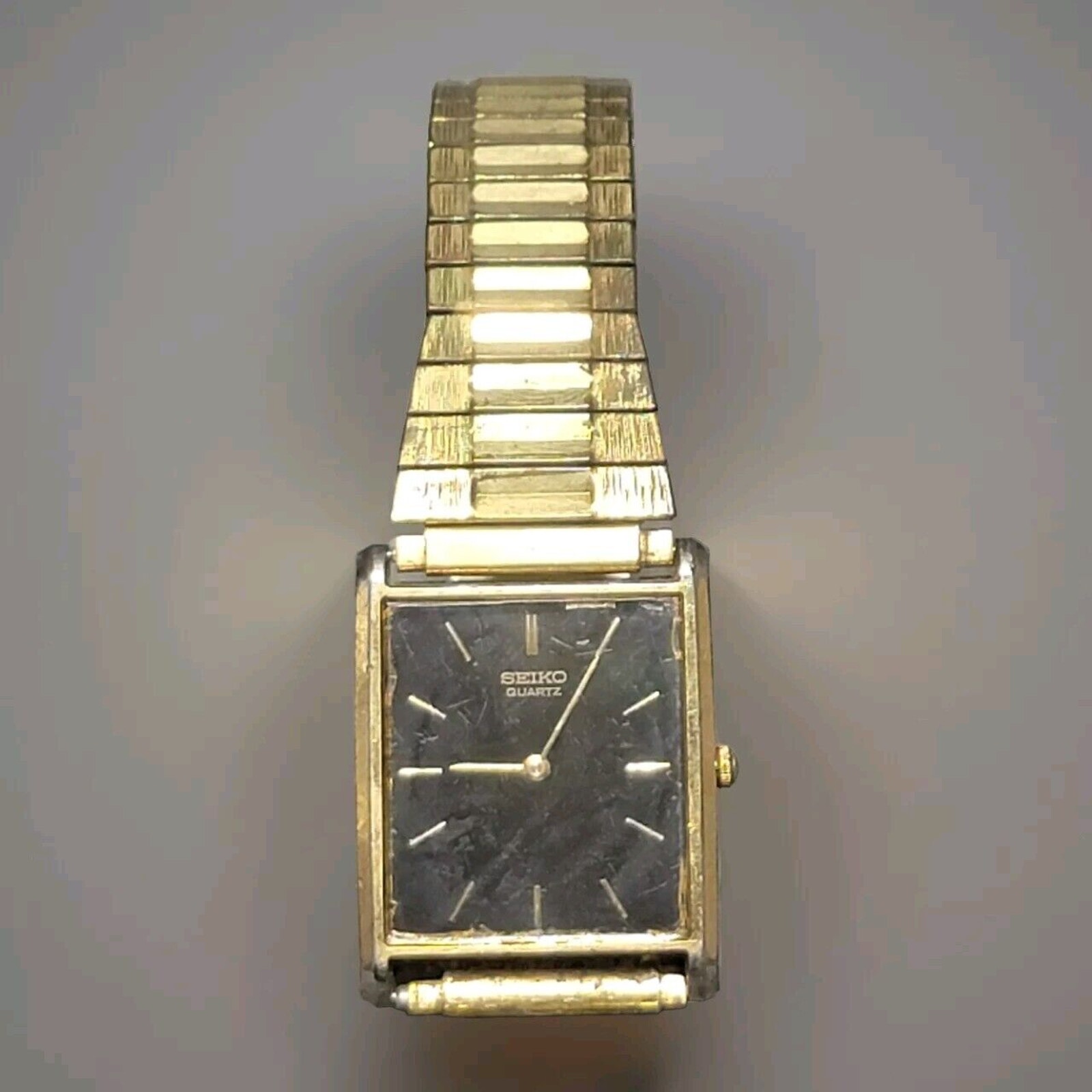 Vintage Seiko Watch Men's Classic Bronze Tone-Untested- May Need Battery/Repair