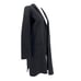 Madewell Black Merino Wool Camden Sweater Coat XS Long Oversized Cardigan