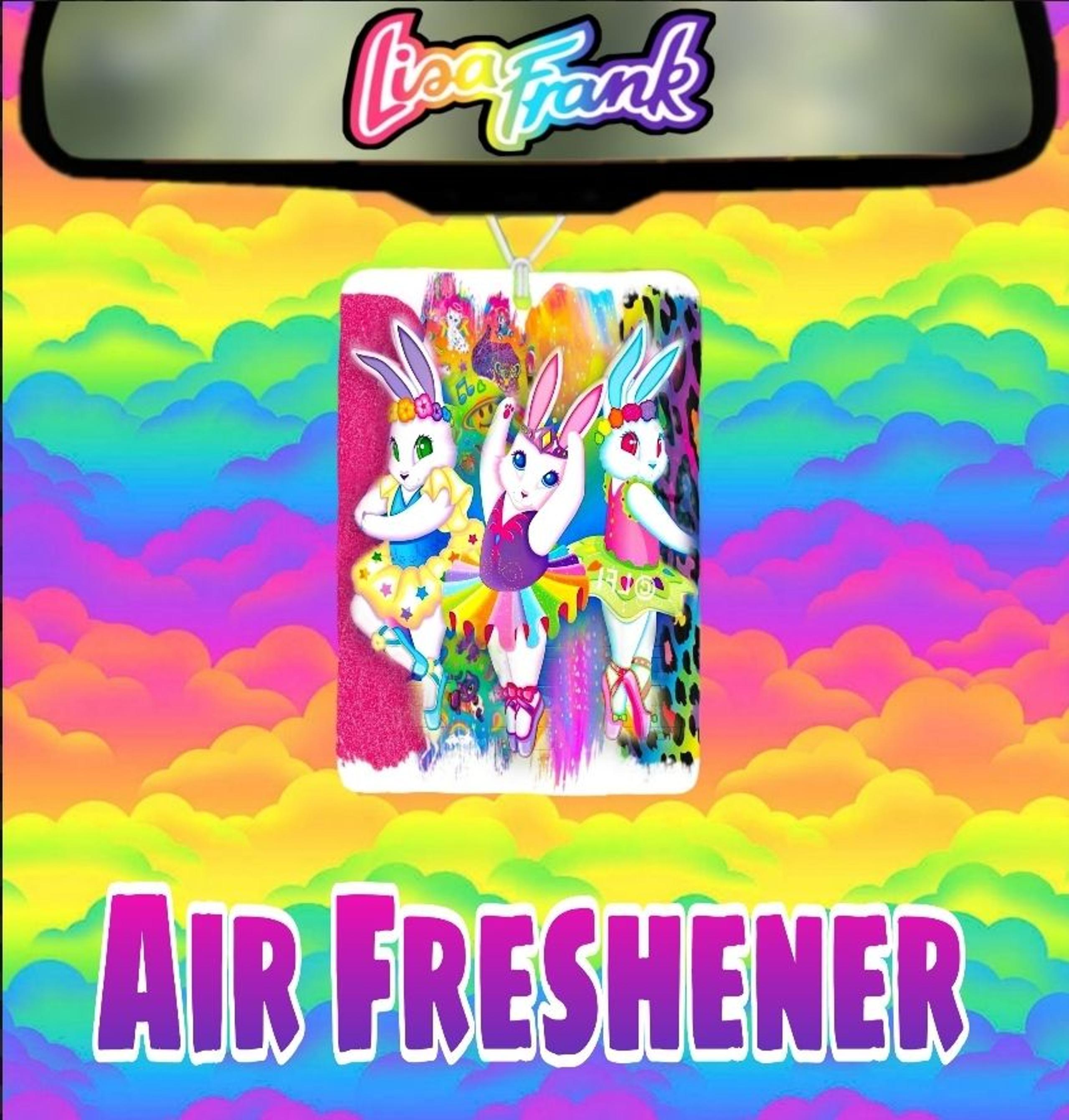 Lisa Frank Inspired Car Air Freshener