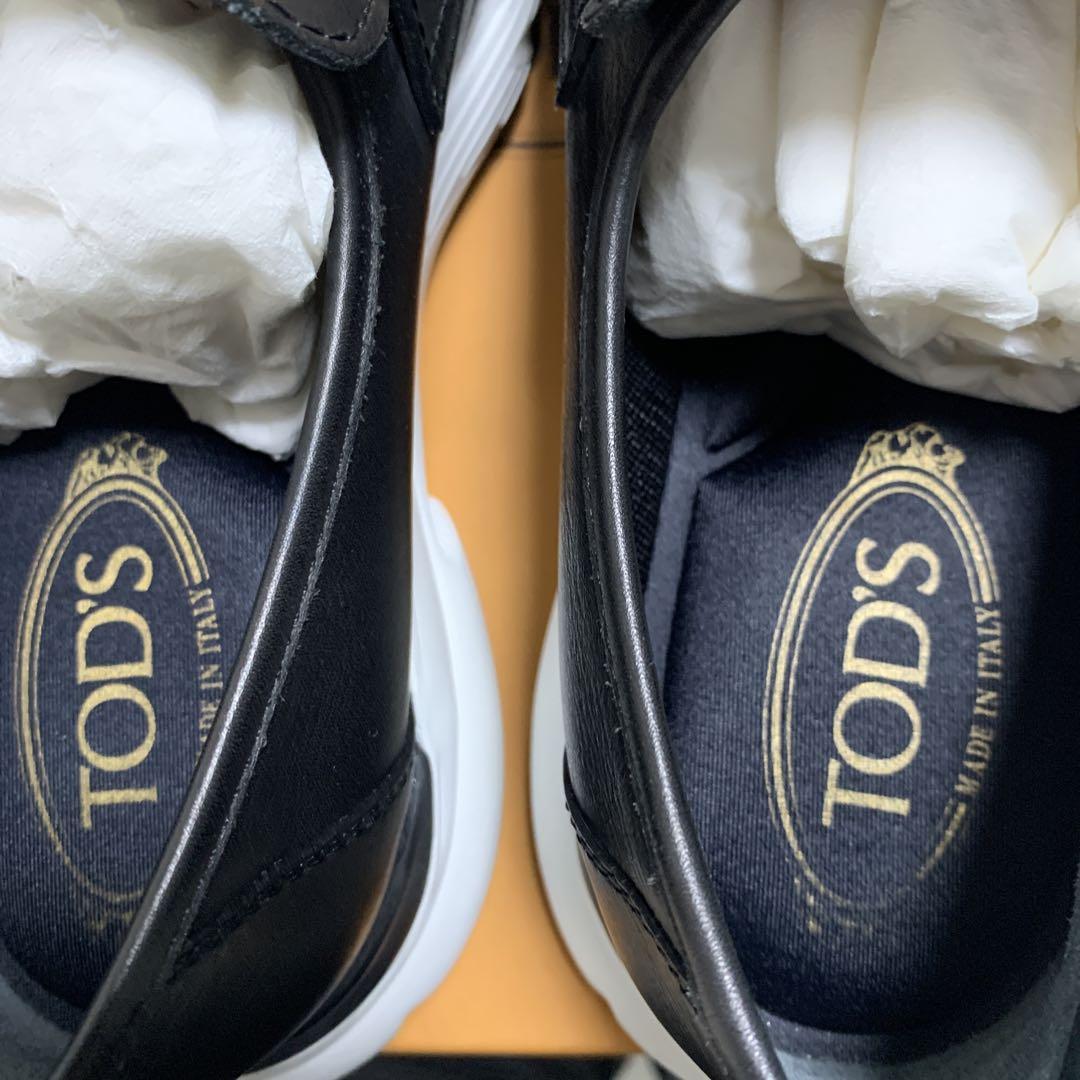 TOD'S SPORT.RUN54C MOCASSINO Black, Size 37