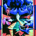 Blacklight Tapestry Psychedelic Trippy Hippie Decor UV Blacklight Surreal Art